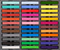 Soft Pastel Sticks, 36 PCS Vibrant Colors Chalk Sticks for Artists, Pastels Art Supplies for Drawing, Blending, and Shading