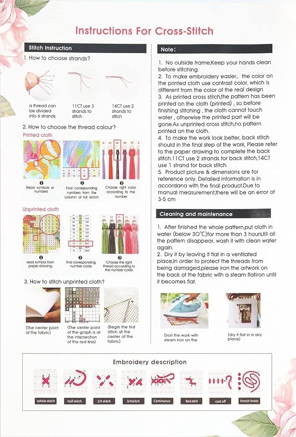 Christmas Stamped Cross Stitch Kits - Christmas House Counted Cross Stitch Kits for Beginners Adults Needlepoint Cross-Stitch Patterns Dimensions Needlecrafts Embroidery Kits Arts and Crafts