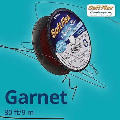 Soft Flex 49 Strand Beading Wire - Medium 0.19 Diameter - 30 Feet Nylon Design Wire