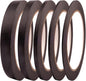 5 Rolls Pinstripe Tape - Masking Tape 1/16", 1/8", 1/4", 1/2", 3/4" - Thin Painters Masking Automotive Tape for DIY, Car, Auto, Paint, Art, Tumblers (Black)