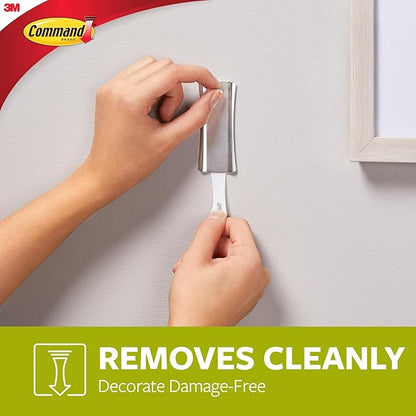 Command 5 lb Universal Picture Hanger, 1 Frame Hanger, 2 Command Strips and 2 Frame Stabilizer Strips for Sawtooth, D-Ring, Wire, Keyhole and Other Frames, Damage-Free Hanging for Home Decor