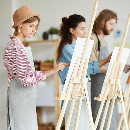 FUMILE Canvases for Painting 11x14 Inch 10 Pack, Canvas Boards for Painting Primed Acid Free Blank Canvas Panels for Oil Paint, Watercolor, Acrylic Paint, Gouache and Tempera.