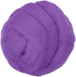 PATIKIL Wool Roving Yarn, 250G/8.8OZ Felting Wool Pure Roving Yarn, Purple