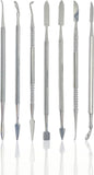 CYNAMED Stainless Steel Spatula Wax & Clay Sculpting Tool Carver Set (7PK)