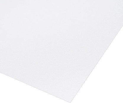 uxcell 4Pcs Gel Light Lighting Filter Overlay Transparent Correction Vinyl PVC Sheets Photography Television Matte Translucent,0.5mm