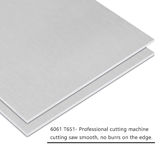 Welding Kit - 6Pack 6061 T651 Aluminum Sheet Metal 4" X 4" X 0.125Inch Flat Plain 3MM Aluminum Plate Weld Practice kit for MIG, TIG, Stick, Arc, Gas and Brazing, Welding Practice Kit for Beginners
