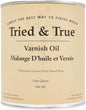 Tried & True Superior Varnish Oil Wood Finish, Quart - Natural Pine Resin & Linseed Oil, Ideal for Interior Furniture, Tables, Countertops - Non-Toxic, Scratch Resistant & Durable
