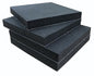 4 Pcs Foam Padding Sheet with Adhesive, Neoprene Rubber Adhesive Pads Closed Cell Foam Sheet for Insulation Soundproofing Anti-Slip Black (6" x 6" x 1/2", 4 Pcs)