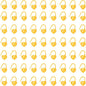 uxcell 400pcs Stitch Markers for Crocheting, Heart Shaped Crochet Marker Needle Clip Counter for Knitting Clothing Tag DIY Craft,Yellow