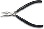 The Beadsmith Chain Nose Pliers – Serrated – Extra Fine Tips – 4.5 inches (114mm) – PVC Grip Handle with Double Leaf Springs – Jewelry Making Tool for Creating Bracelets, Earrings and Necklaces