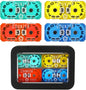 4Pcs MTG Life Counter Twin Digits with Metal Box, Health Tracker Life Counter for MTG Magic Card Games Accessories, Compatible with Magic The gatering Tabletop RPG D&D CCG TCG Board Games