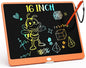 KOKODI LCD Writing Tablet, 16 Inch Colorful Toddler Doodle Board Drawing Tablet, Erasable Reusable Electronic Drawing Pads, Educational and Learning Toy for 3-6 Years Old Boy and Girls(Orange)