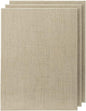 Senso Clear Primed Linen Panels - 3x3-3 Pack of Panels for Painting Oils, Acrylics, Pastels and More