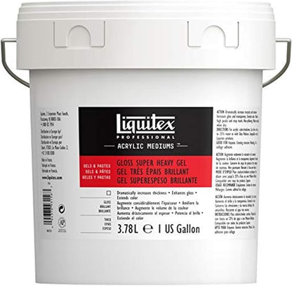 Liquitex Professional Gloss Super Heavy Gel Medium, 3.78L (128-oz)