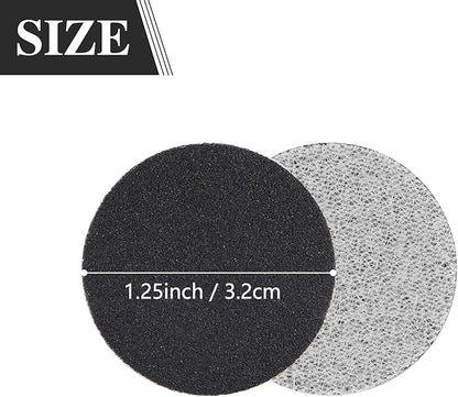 40 Pieces Sanding Disks 1.25" Medium-Grit Sandpaper for Sanding and Distressing All of Your Craft Projects Art Supplies Crafting Project Scrapbooking Supplies Ink Tools Arts Crafts