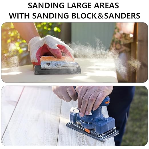 3000 Grit Sandpaper, 9 x 11 Inch Wet Dry Sand Paper Hand Abrasive Sanding Sheets for Wood Metal Automotive Sanding and Polishing, Extra Fine - 5 Sheets