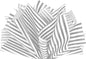 Flexicore Packaging Metallic Silver Pin Stripe Print Gift Wrap Tissue Paper Size: 15 Inch X 20 Inch | Count: 100 Sheets | Color: Silver Pin Stripe