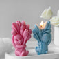 Rabbit Tulip Animal Soap Mold - Flower Peony Resin Casting Silicone Mold for Candle Home Decor - 3D Animal Soap Making