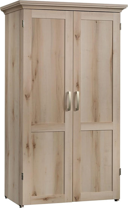 Sauder Miscellaneous Storage Craft & Sewing Armoire, Pacific Maple finish