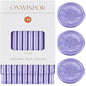 Pearl Purple Wax Seal Sticks with Gift Box, ONWINPOR 20pcs Glue Gun Wax Sealing Sticks for Wax Seal Stamp, Wedding Invitations, Mini Wax Gun Sticks for 0.28‘’ Glue Gun (Pearl Purple)