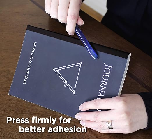 BookGuard 1 Inch Premium Bookbinding Repair Cloth Tape, Black Book Repair Tape, 15 Yards Per Roll - Case of 5