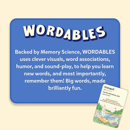 Skillmatics Vocabulary Flash Cards for Kids - Learn 100 Words with Wordplay, Visuals, & Soundplay, Christmas Stocking Stuffers, Educational Gifts for Ages 8, 9, 10 & Up, Screen-Free Language Game