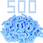 Horseshoe Shim Tile Spacers 1/16 Inch Tile Spacers U Shape Plastic Shims for Tile Leveler Spacers (1/16 Blue 500 pieces)