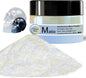 Matio Interference Mica Powder, 1.06oz/ 30g Ghost Blue Chrome Powder, Pearlescent Effect Color Shift Pigment for Epoxy Resin, Makeup Shimmer, Nail Polish,Soap Dye,Candle Making,Paint