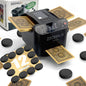 2025 New Smart 2-in-1 Automatic Card Shuffler and Dealer(Support 12 Players) + 12 Wireless Draw Buttons