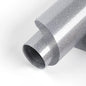 HTVRONT Silver Glitter Heat Transfer Vinyl - 10" x 5FT Silver Glitter HTV Vinyl for T-Shirts, Hats, Shoes & Bags