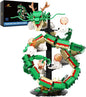 JMBricklayer Dragon Building Set for Adults 70134, Lighting Dinosaur Collectible Model to Build,Ideal Divine Dragon Building Blocks Model with Display Stand, Christmas Birthday Gifts for Boys Adults