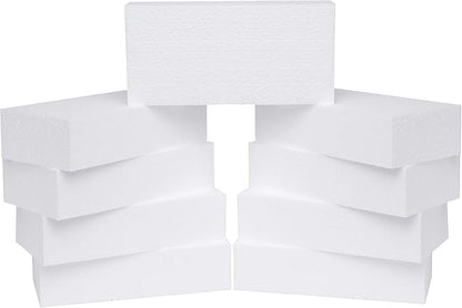 Silverlake 8x4x2 Craft Foam for Styrofoam Block Projects (9-Pack)