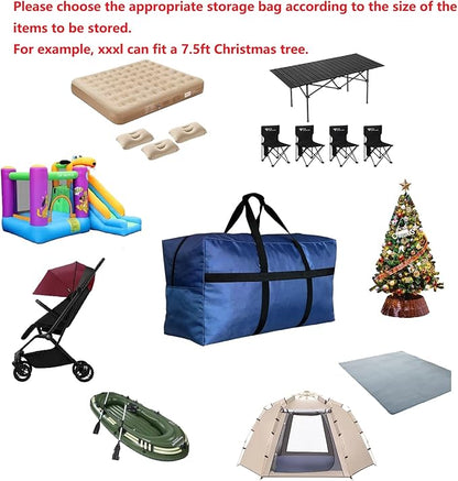 Extra Large Duffle Bag for Travel, Big Foldable Storage Bag - Black