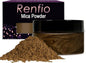 Renfio 100g Mica Powder Pigment, Metallic Natural Dye Mineral Pearl Shimmer Epoxy Resin Dye for Painting Soap Making Slime Bath Bombs 3.5 Oz - Coffee Brown