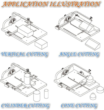 DOMINOX Electric Hot Wire Foam Cutter - Tabletop Tool for Cutting Foam, Styrofoam, Model Making & Sculpting
