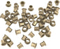 Kydex Rivets Eyelets, 8-8 1/4" Multicolored Grommet Eyelets for Tactical Holster Making, Knife Sheath Crafting, Fasteners for Custom DIY Kydex Projects (Set of 50)