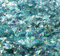 Blue Flitter Iridescent Ice Glitter Flakes for Nail Art - Lightweight Holographic Polyester - 311-4341 - 1/2 oz (14 Grams)