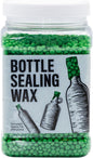 Blended Waxes, Inc. Bottle Sealing Wax, Pastille Wax Seal Beads For Wine, Beer, and Liquor Bottle Sealing, Seals Between 25-30 Bottles, 1 lb, Emerald Green