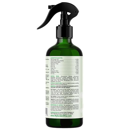 Peace Lily Foliar Spray - 3-1-2 Plant Fertilizer - Premium Spray for Indoor Plants with Essential Nutrients - Peace Lily Plant Food & Fertilizer - Ready-to-Use (8 OZ)