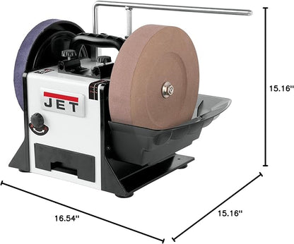 JET 10-Inch Variable-Speed Wet Sharpener, 150 RPM, 120V 1Ph (Model JWS-10)