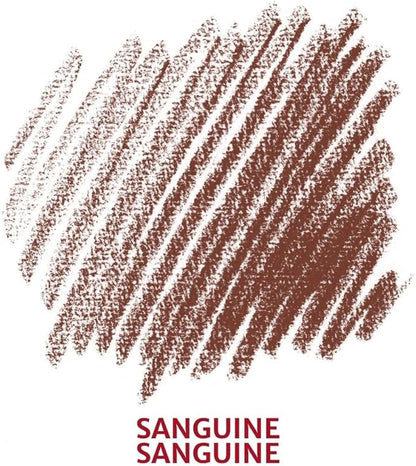 Conté à Paris 12 Count Sketching Crayons Set, Sanguine