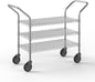 18" W x 36" L x 36" H Chrome Heavy Duty Utility Cart | 3-Tier | NSF Commercial Storage Rack Mobile Unit | Storage and Mobility Solution for Your Business