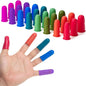 Mr. Pen- Hot Glue Gun Finger Protectors, 24 pcs, Assorted Colors Silicone Finger Protectors, Rubber Fingers Tips, Rubber Finger Covers, Rubber Finger Tips Protector, Finger Grip, Finger Rubber Tips