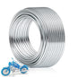 3mm Craft Wire for Sculpting, 52 Ft Aluminum Bendable Thick Metal for Bonsai Trees, Floral Armature, Weaving, Wrapping, Clay Models, Dolls, DIY Jewelry Making (9 Gauge Thickness)