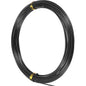 TecUnite Aluminum Craft Wire for Sculpting Armature Bendable Craft Wire for DIY Jewelry Making(Black, 10 M X 1.5 mm, 1 Roll)