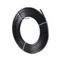 Fashewelry 32.8Ft 5mm Aluminum Flat Wire Black Bendable Metal Craft Wire Strip for Bezel Sculpting Armature Jewelry Making Gem Metal Wrap