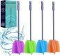 Silicone Resin Mixer Epoxy Mixer Paddles,Reusable Reusable Paint and Resin Mixer Paddle to Mix,Mixer for Drill Paint Mixer/Paint Stirrer for Mixing Resin, Epoxy, Silicone Molds(4-Large)