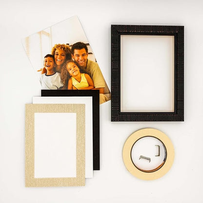 Pack of TEN 11x14 Mats Bevel Cut for 8.5x11 Photos - Acid Free Fresh Linen Canvas Precut Matboards For Pictures, Photos, Framing - 4-ply Thickness