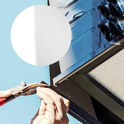 6061 Aluminum Sheet 12 x 12 x 1/4 Inch, Multifunctional Aluminum Plate, Heavy Duty Metal Aluminum Sheet for Car, Elevator, Construction, Mechanical Workshop, Aviation