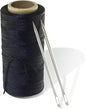 4“ Upholstery Large Eye Long Needle Apply to Home or Work Hand Sewing Tapestry Embroidery (4 inchX2 + Leather)